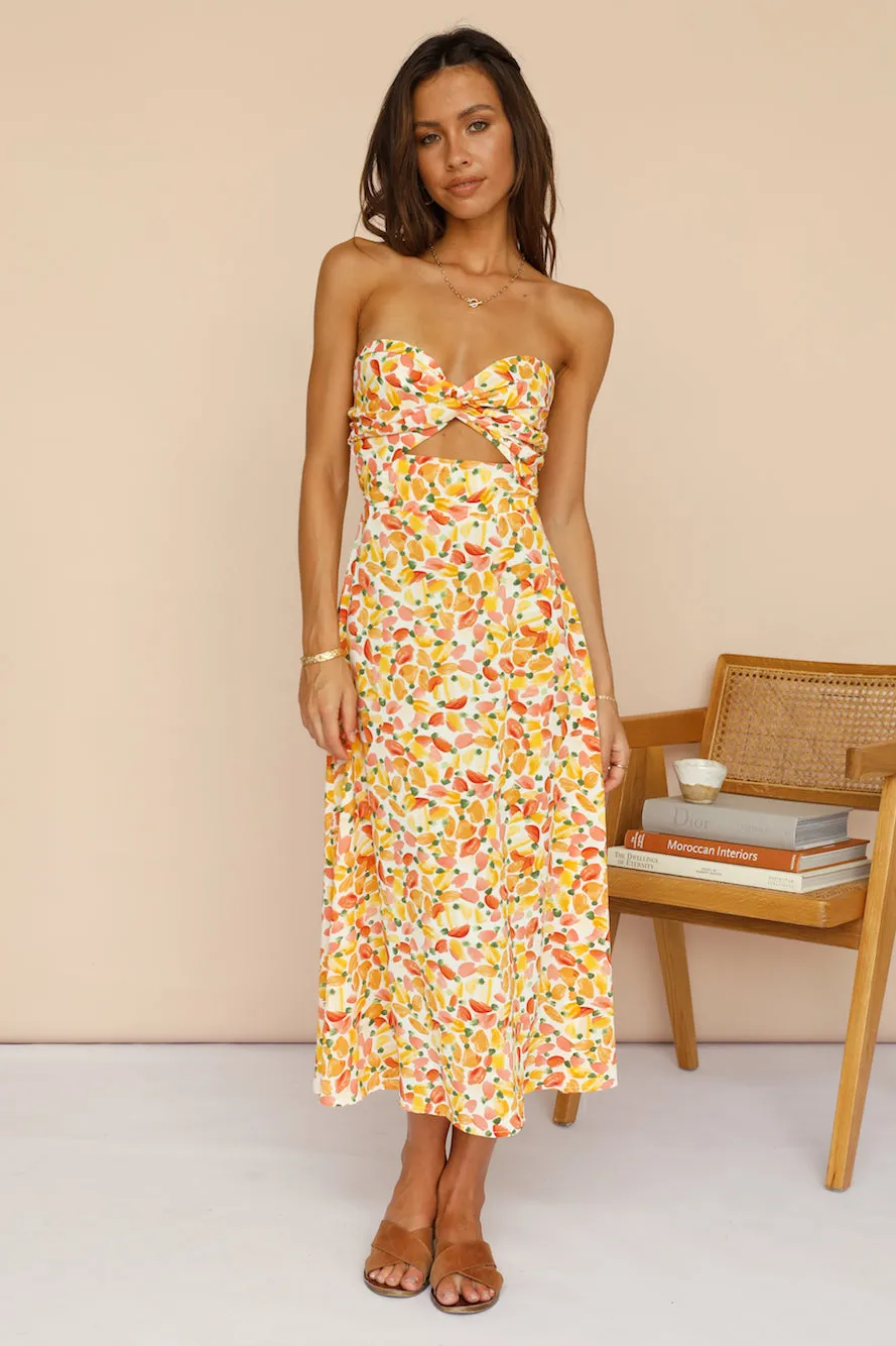 Trembling Heart Maxi Dress sold by Fortunate One product image thumbnail 5