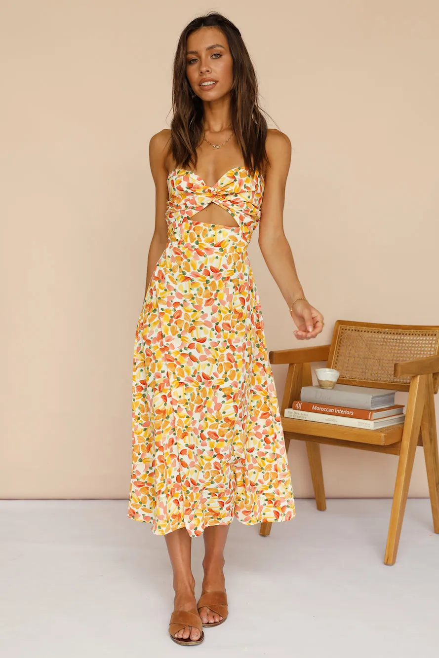 Trembling Heart Maxi Dress sold by Fortunate One product image thumbnail 3
