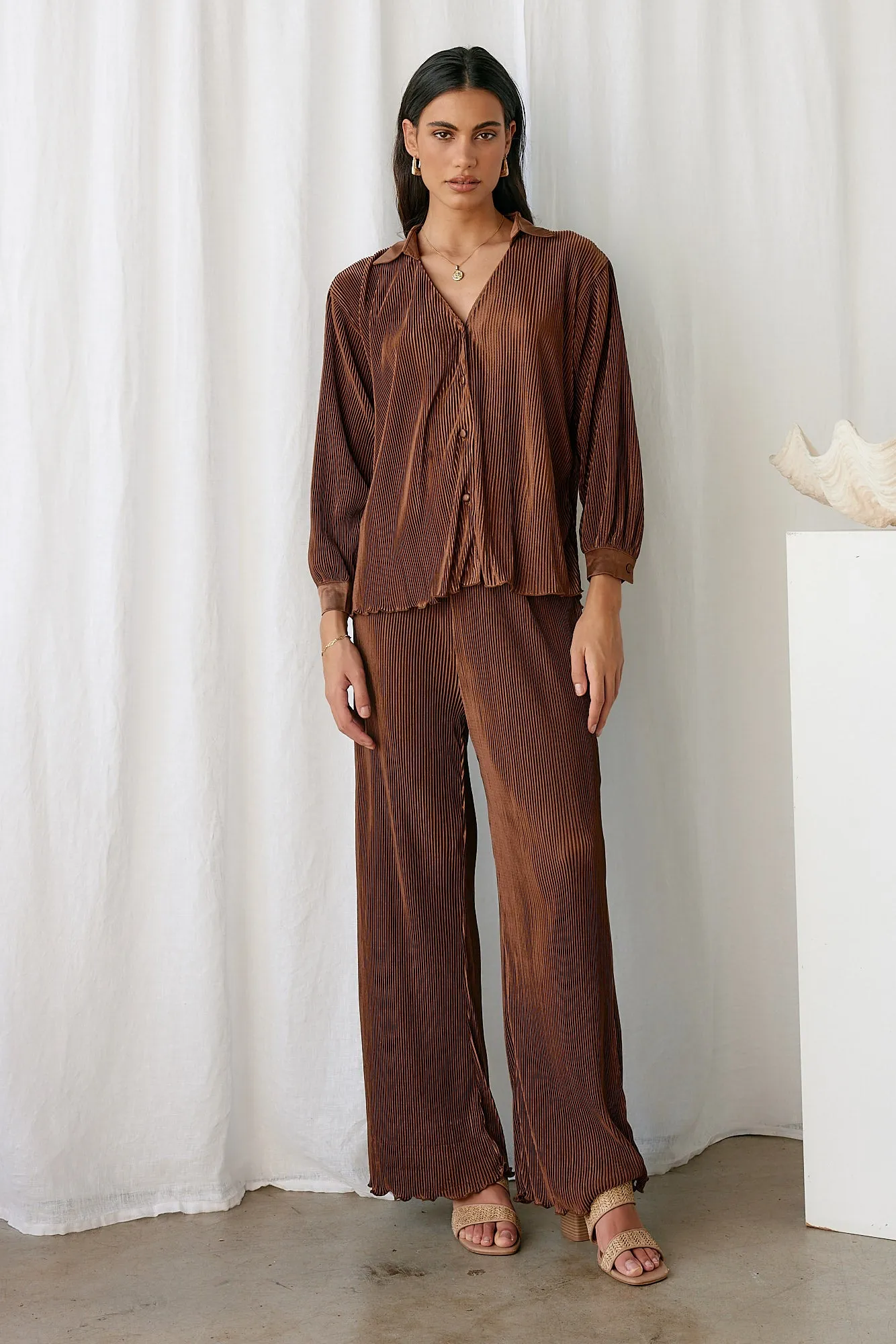 Voyager Pants Brown sold by Fortunate One product image thumbnail 2