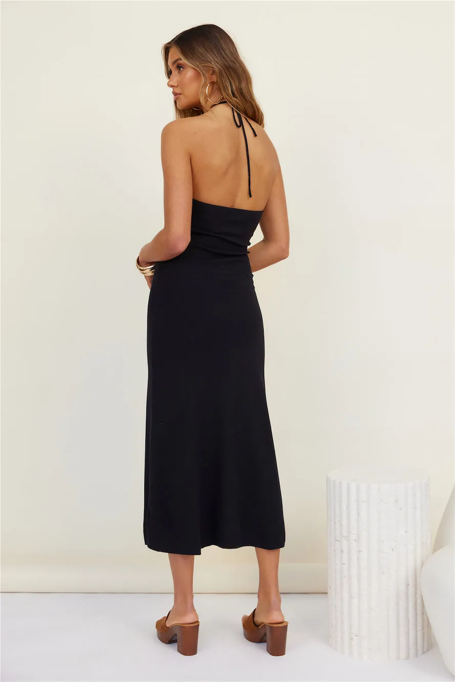 Future Thinking Maxi Dress Black sold by Fortunate One product image thumbnail 5