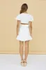 Small Moments Crop Top White sold by Fortunate One