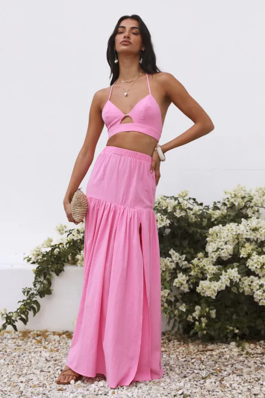 SEVEN WONDERS Coco Skirt Bubblegum sold by Fortunate One