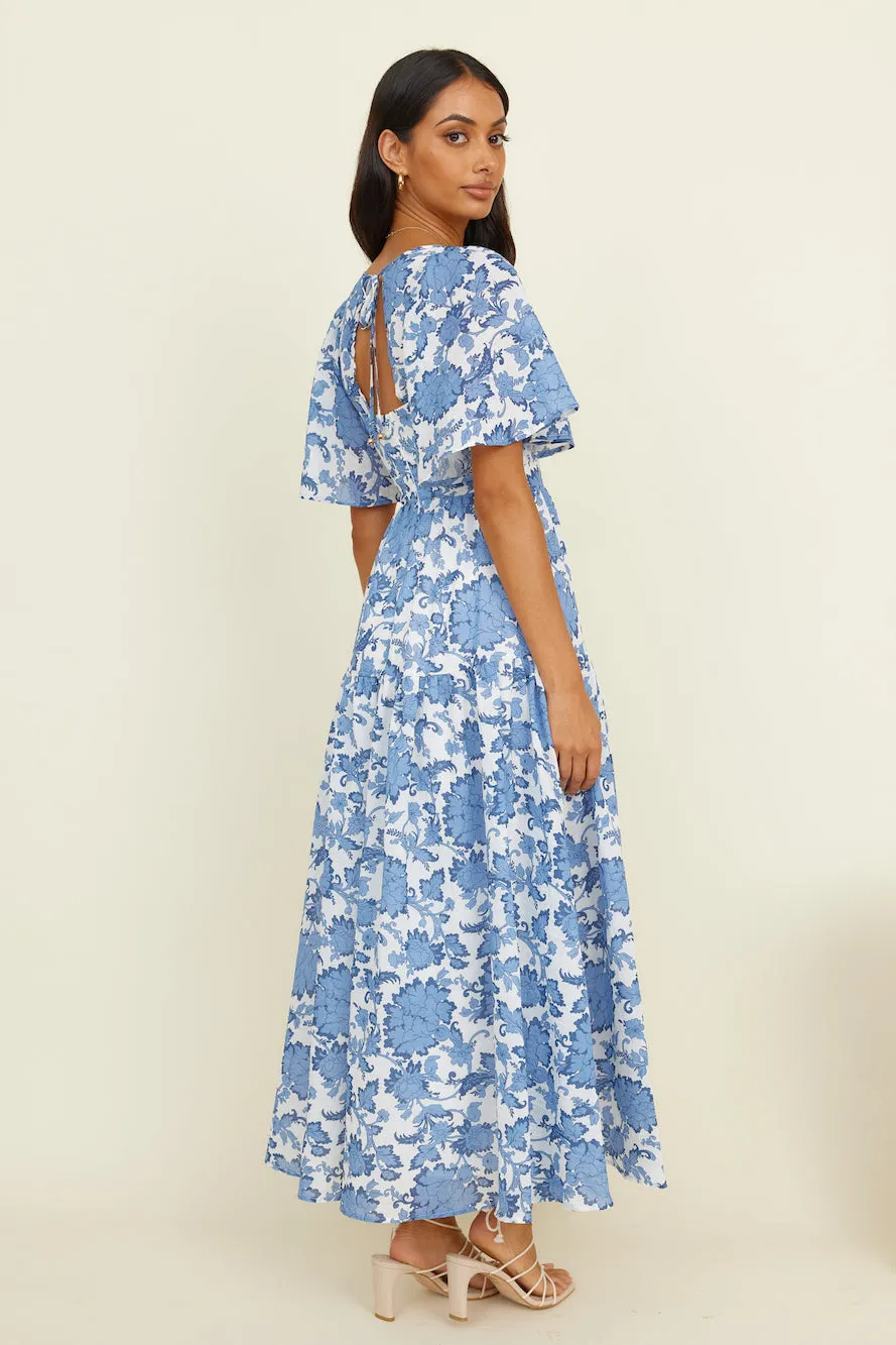 Day Trip Maxi Dress Blue sold by Fortunate One product image thumbnail 4