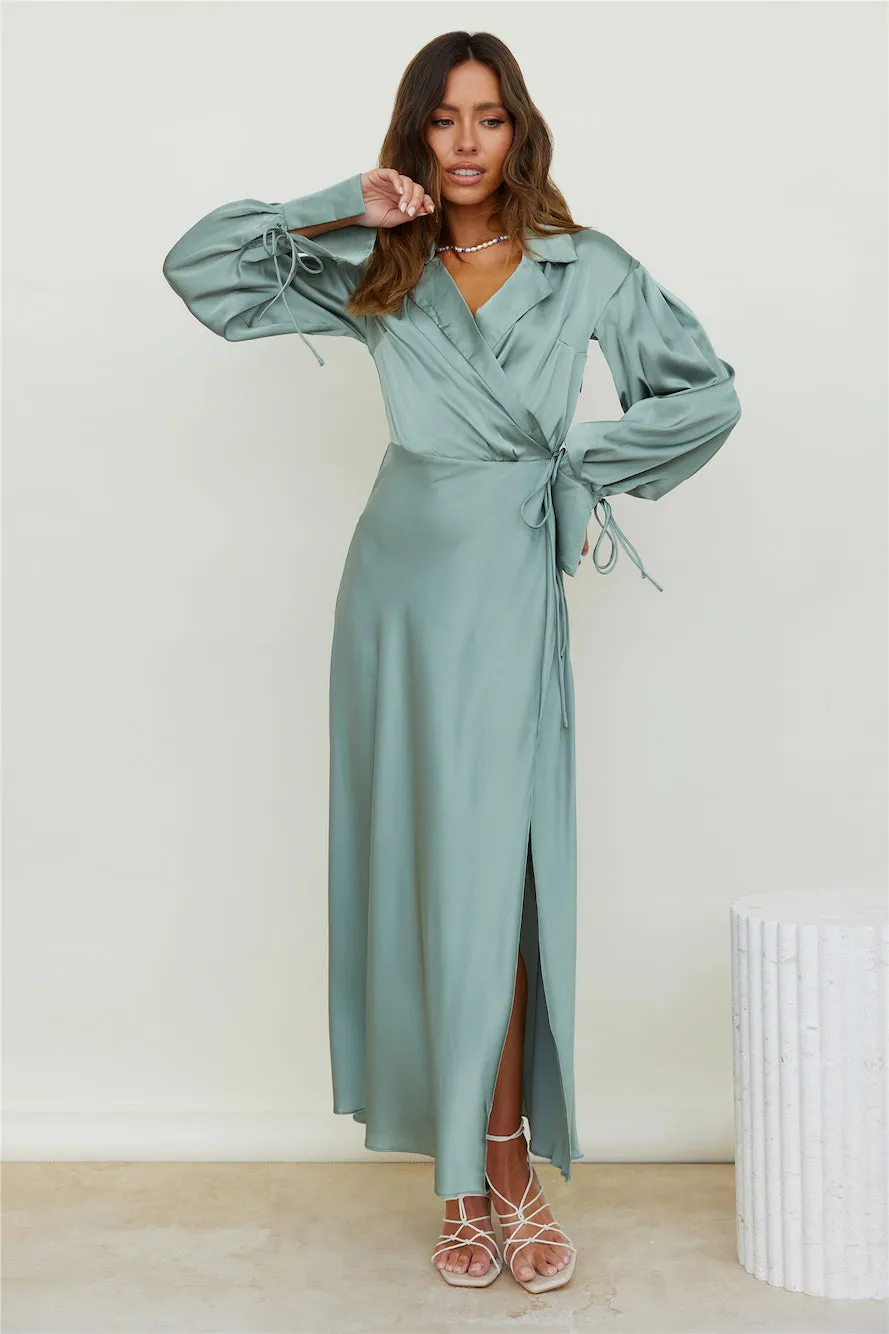 New Dawn Maxi Dress Khaki sold by Fortunate One product image thumbnail 3