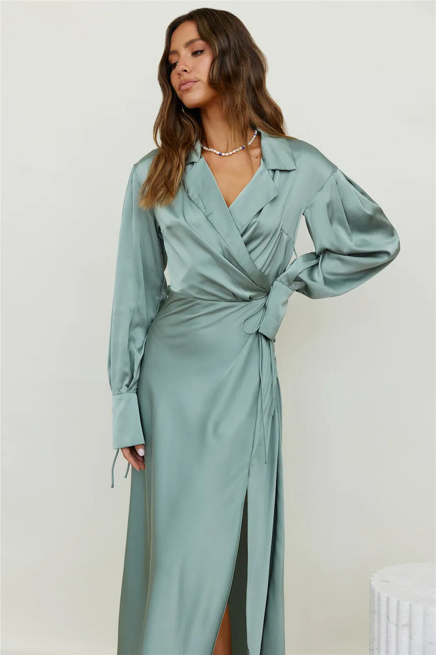 New Dawn Maxi Dress Khaki sold by Fortunate One product image thumbnail 4