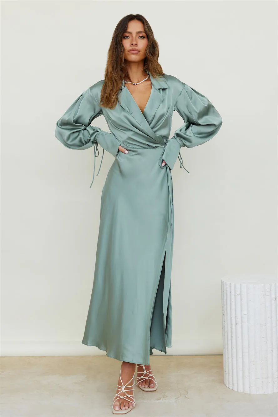 New Dawn Maxi Dress Khaki sold by Fortunate One product image thumbnail 5