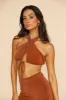 Ice Cold Crop Top Brown sold by Fortunate One