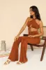 Ice Cold Crop Top Brown sold by Fortunate One