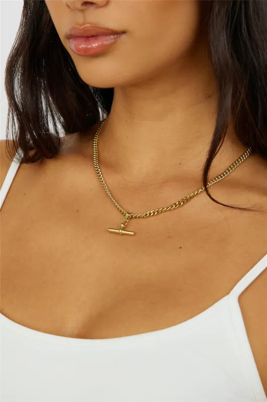 18k Gold Climbing Higher Necklace Gold sold by Fortunate One