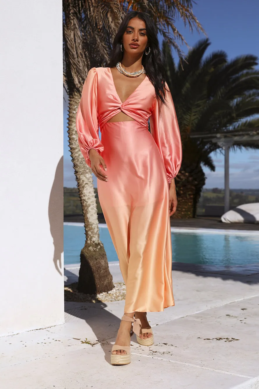 Hearts Of Venus Maxi Dress Pink sold by Fortunate One product image thumbnail 2