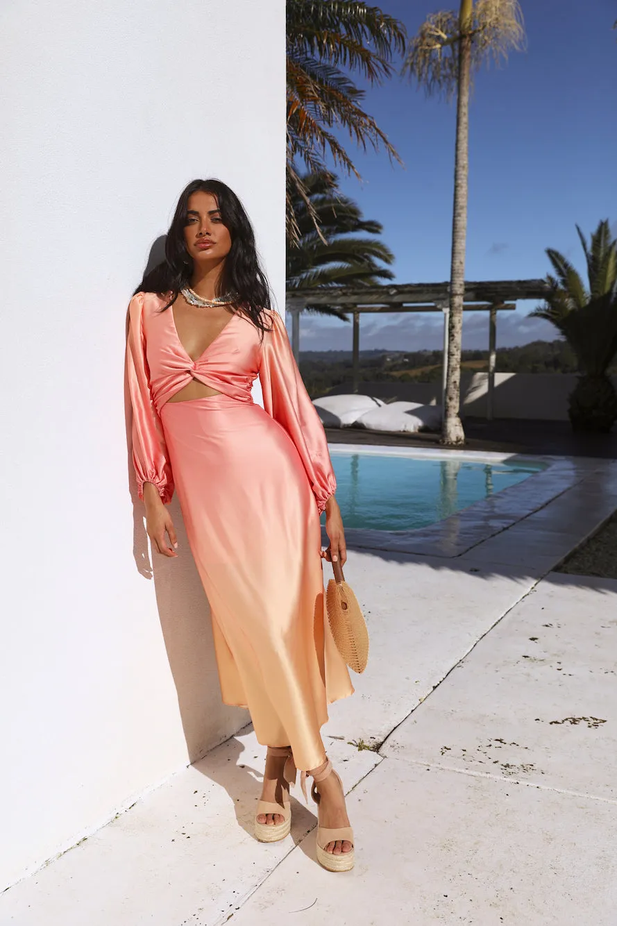 Hearts Of Venus Maxi Dress Pink sold by Fortunate One product image thumbnail 3