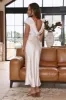 Siren Melody Maxi Dress Champagne sold by Fortunate One