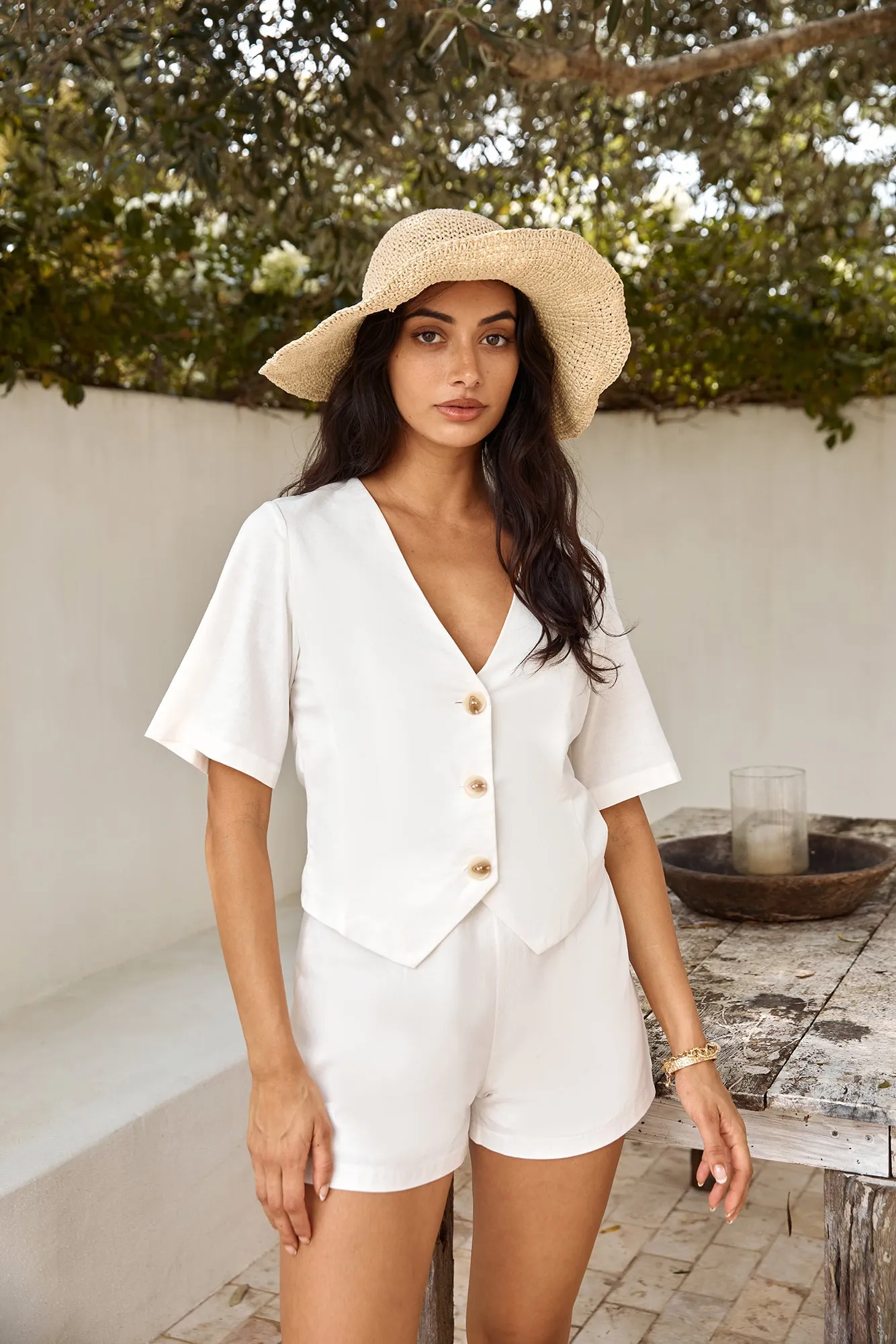 Big City Top White sold by Fortunate One product image thumbnail 4