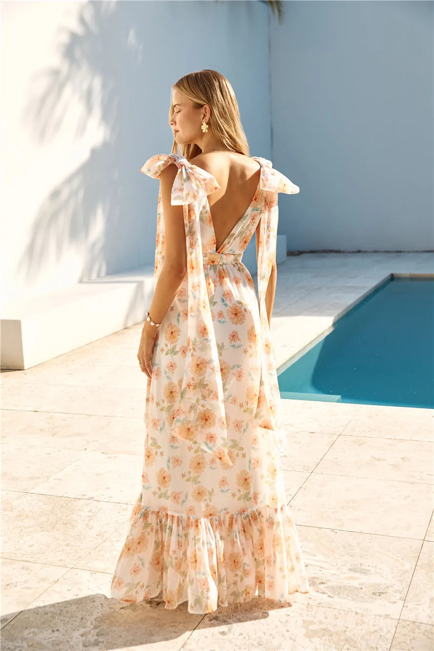 Beauty Of Springtime Maxi Dress White sold by Fortunate One product image thumbnail 2