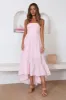 Love In The Summer Maxi Dress Pink sold by Fortunate One