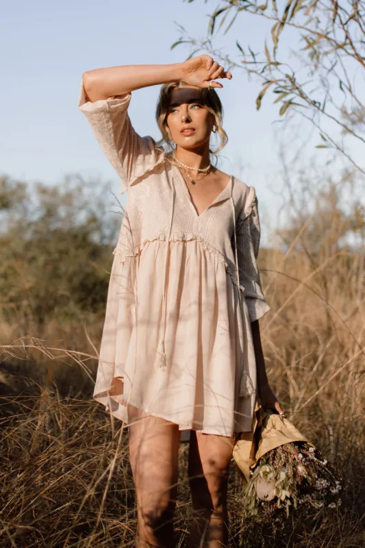 Fancy Evening Dress Nude sold by Fortunate One