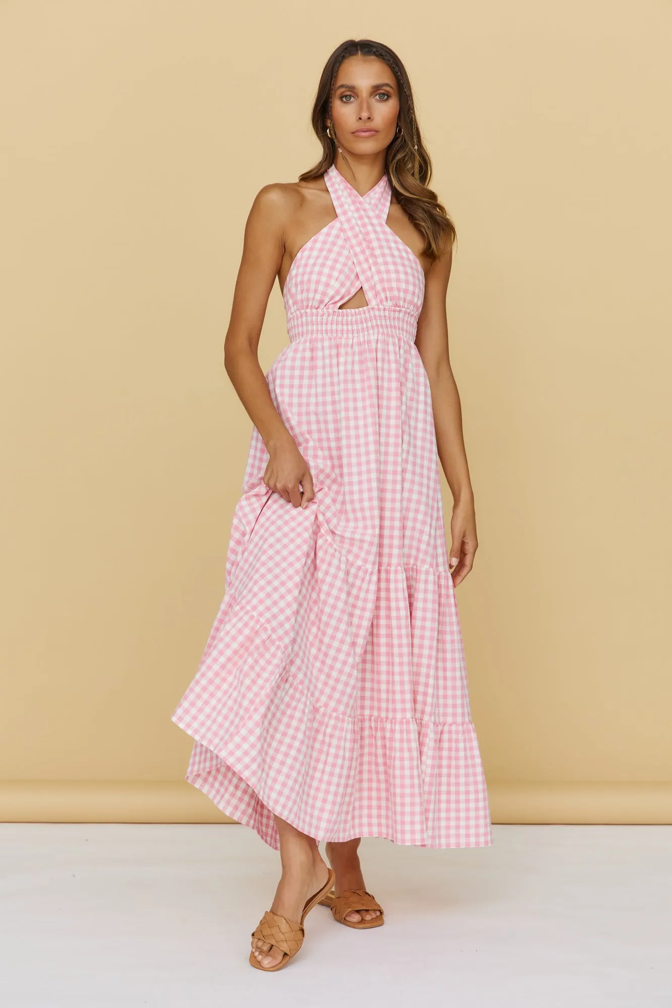One Dream Maxi Dress Pink sold by Fortunate One product image thumbnail 2