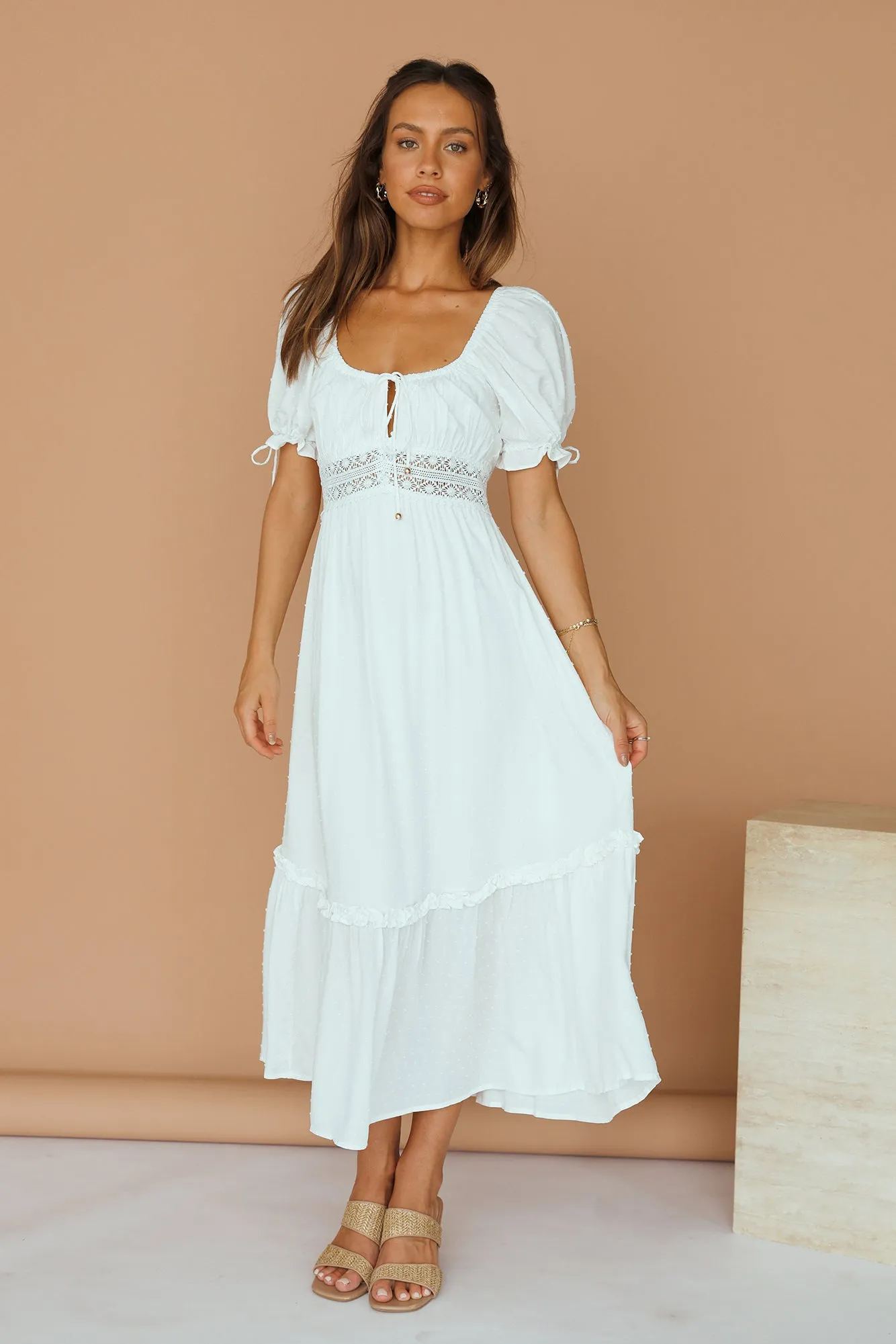 Love This Feeling Maxi Dress White sold by Fortunate One product image thumbnail 2