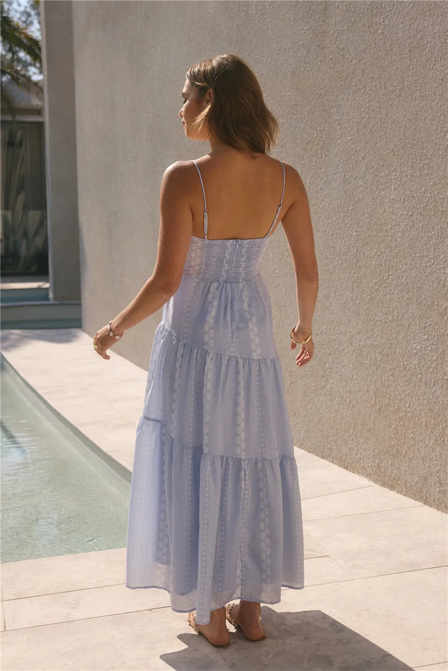 Sunny Afternoons Maxi Dress Blue sold by Fortunate One product image thumbnail 2