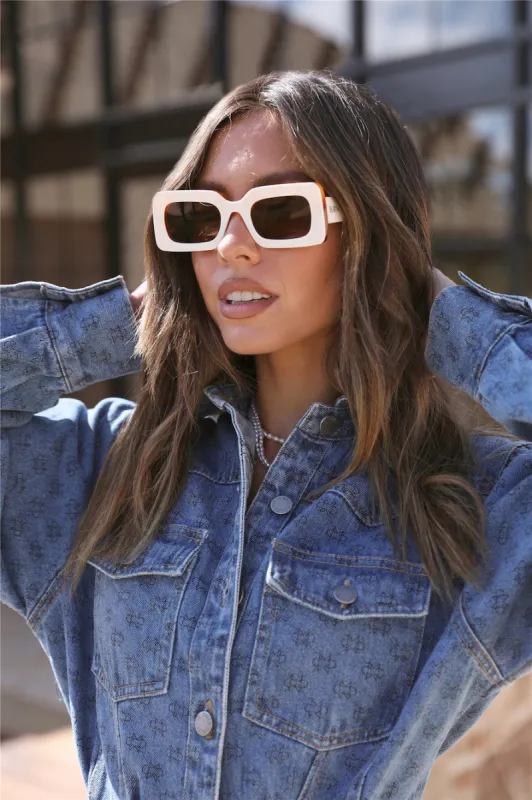 BANBÉ The Jones Sunglasses Ivory Maple Tort Cocoa made by Banbe Eyewear