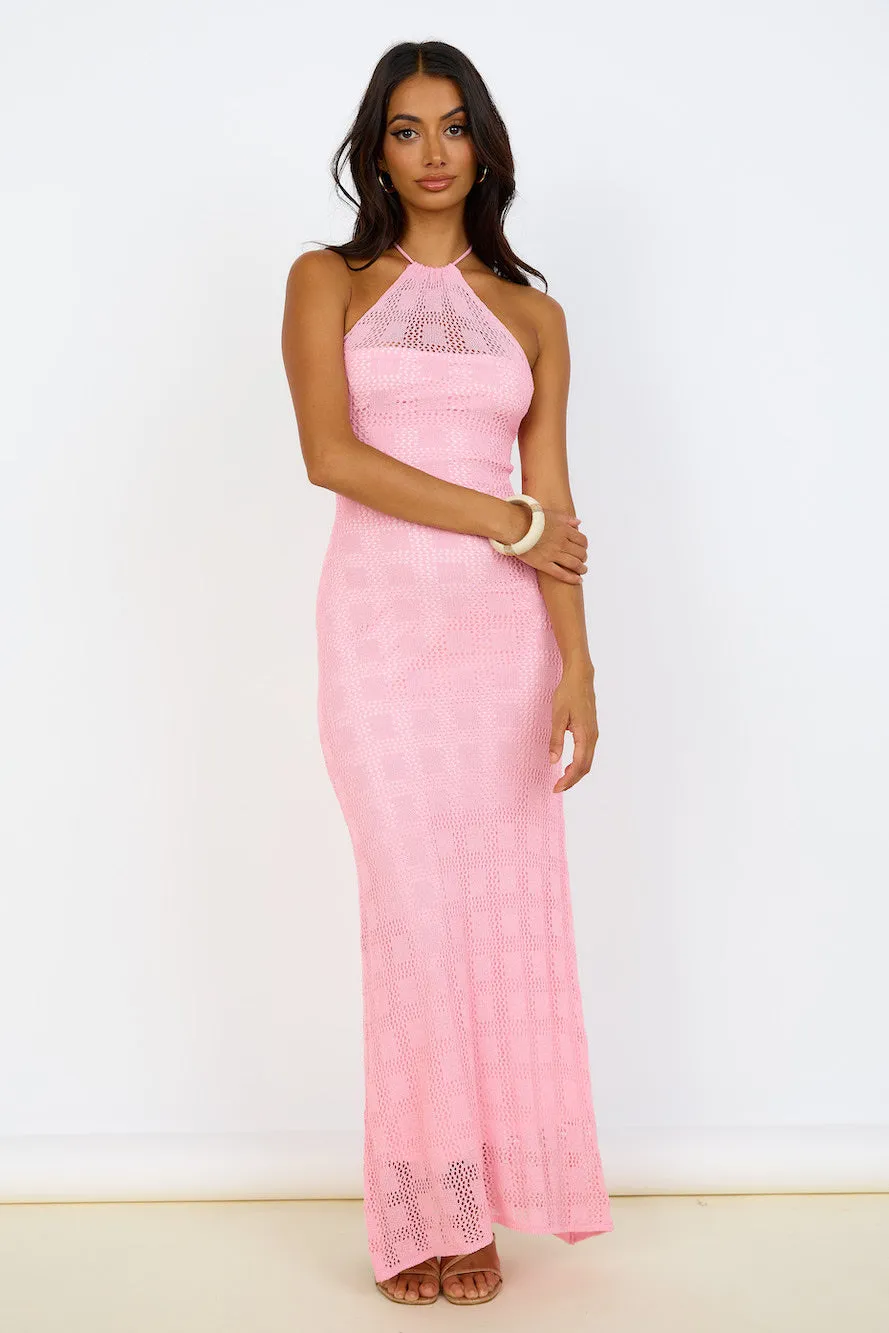 Kombucha Maxi Dress Pink sold by Fortunate One product image thumbnail 3