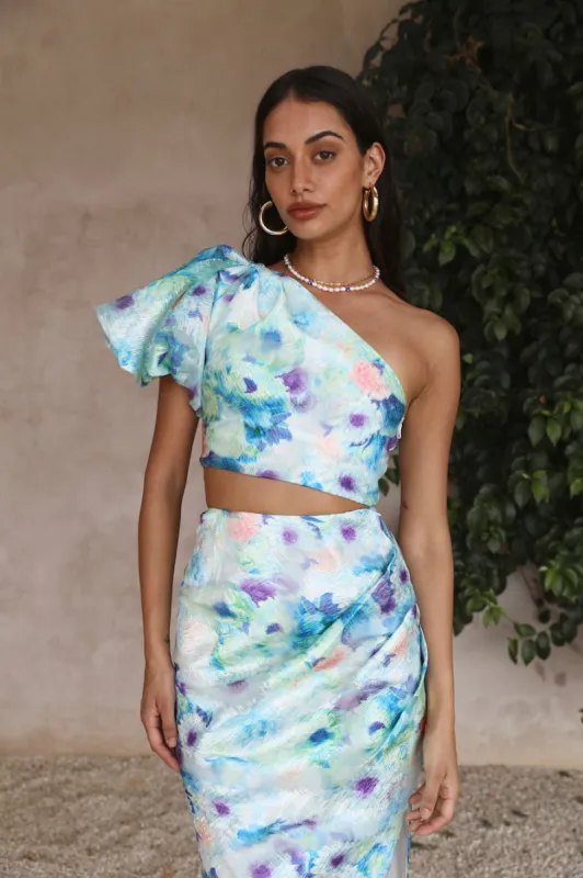 Serenity Crop Top Blue sold by Fortunate One