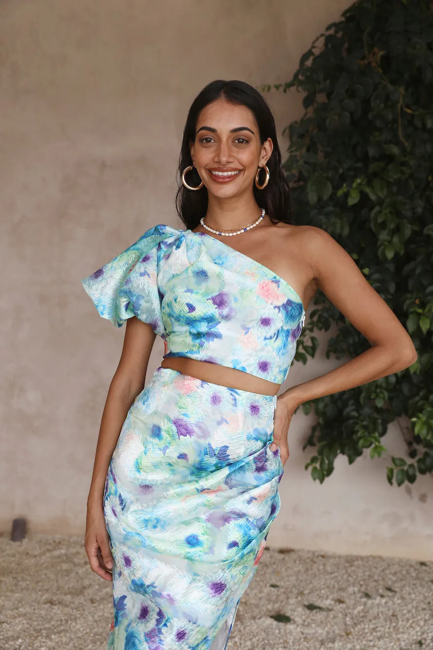 Serenity Crop Top Blue sold by Fortunate One product image thumbnail 3