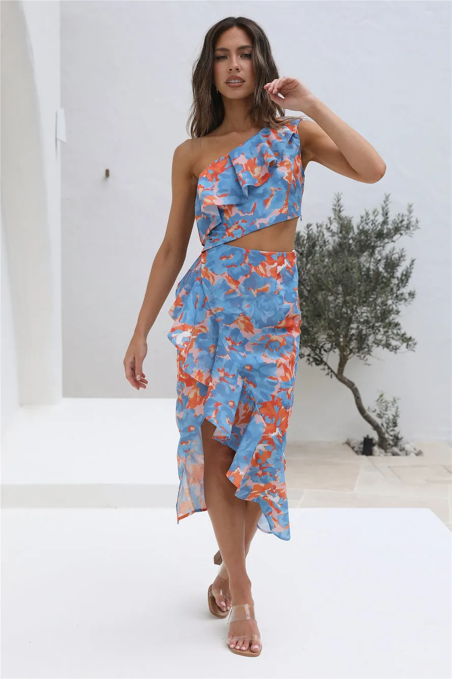 Happy Place Midi Skirt Floral sold by Fortunate One product image thumbnail 3