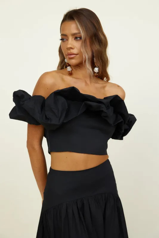 SEVEN WONDERS Savannah Top Black made by Seven Wonders