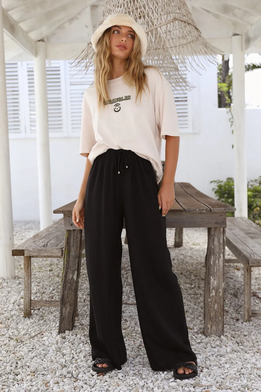 Tangerine Twist Pants Black sold by Fortunate One product image thumbnail 3