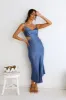 Touch The Sky Maxi Dress Blue sold by Fortunate One