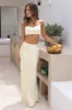 Sunlight Sweets Maxi Skirt Light Yellow sold by Fortunate One