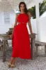 Aulma Maxi Dress Red sold by Fortunate One