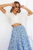 Elsa Crop Top White sold by Fortunate One
