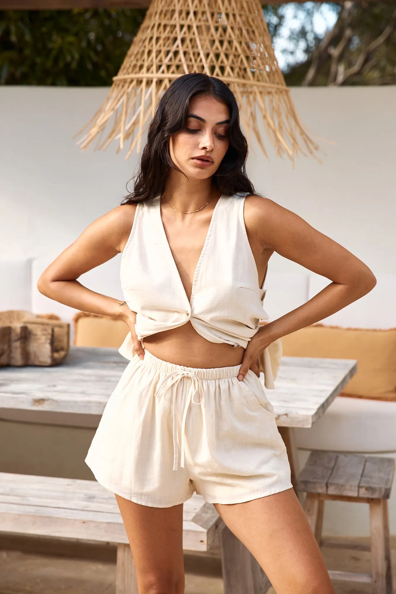 Passing By Set Beige sold by Fortunate One product image thumbnail 5