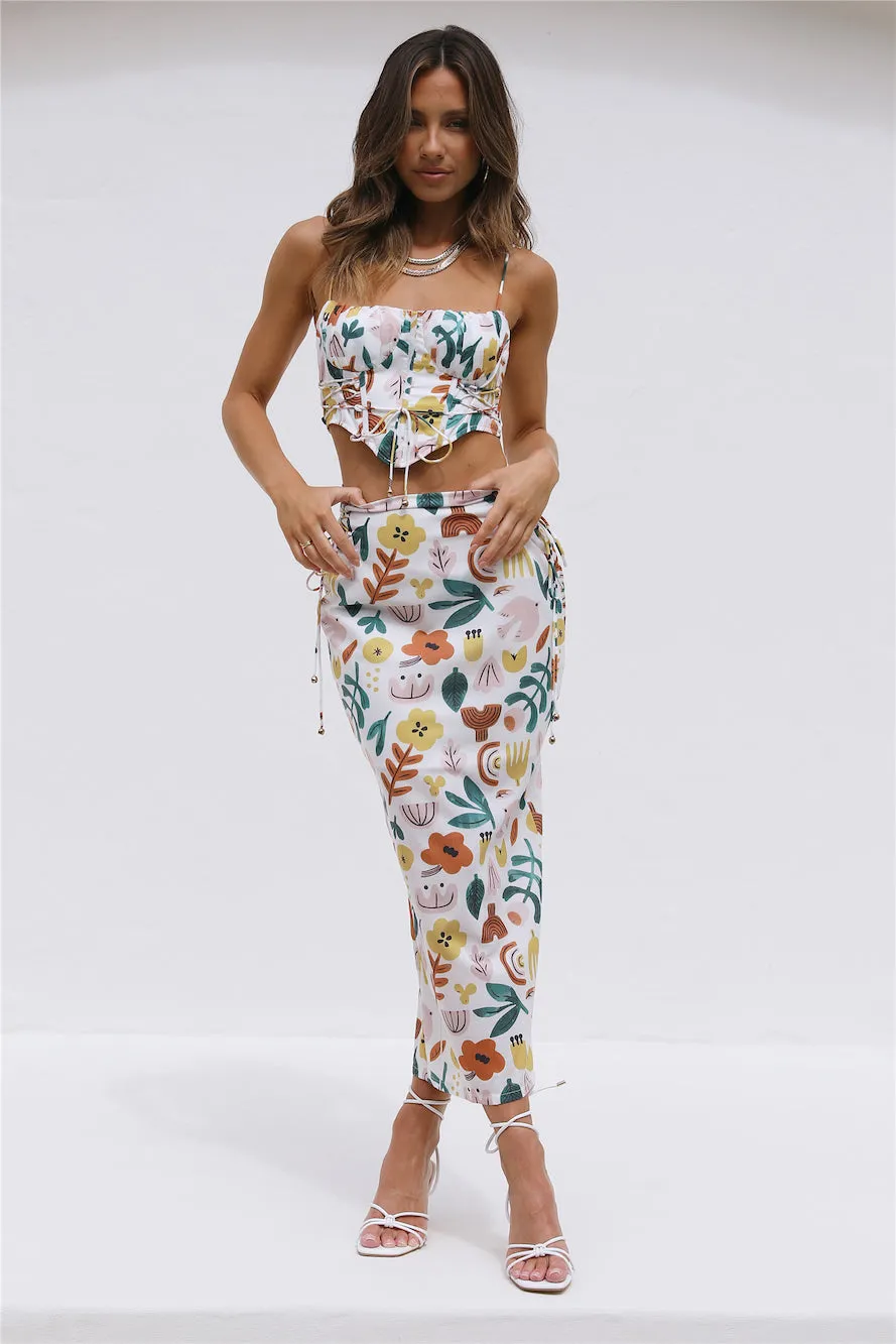 Let's Dance Maxi Skirt Multi sold by Fortunate One product image thumbnail 3