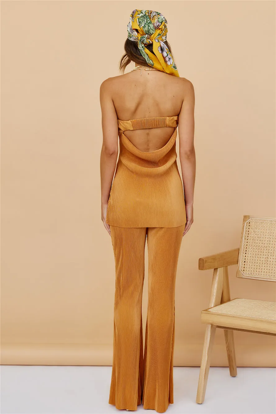 Clear Reason Pants Orange sold by Fortunate One product image thumbnail 5