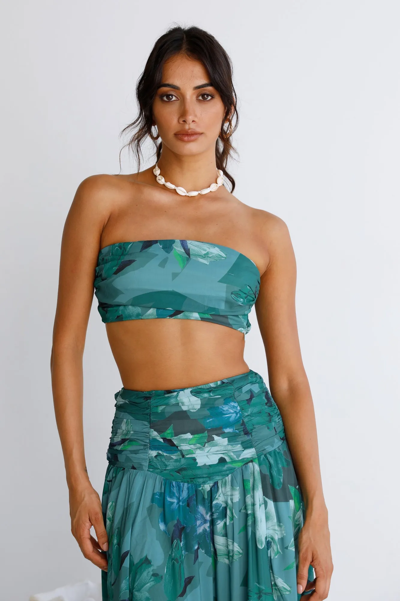 Gift Of Nature Crop Top Green sold by Fortunate One product image thumbnail 3