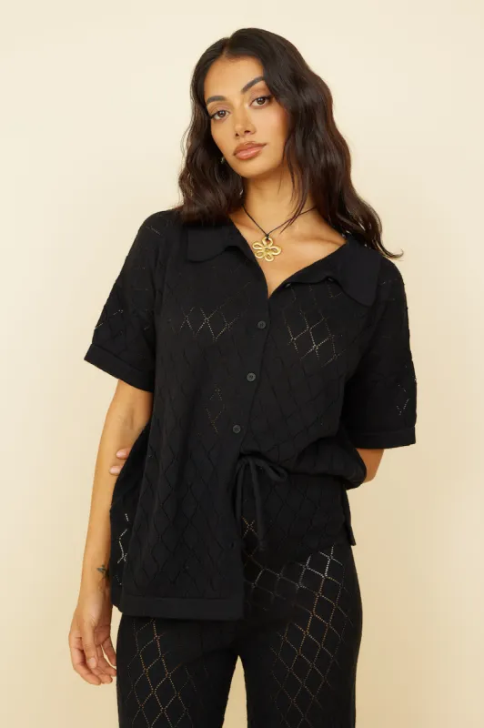 Angel Face Top Black sold by Fortunate One