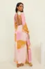 THE WOLF GANG Orella Cut Out Maxi Dress Watercolour sold by Fortunate One