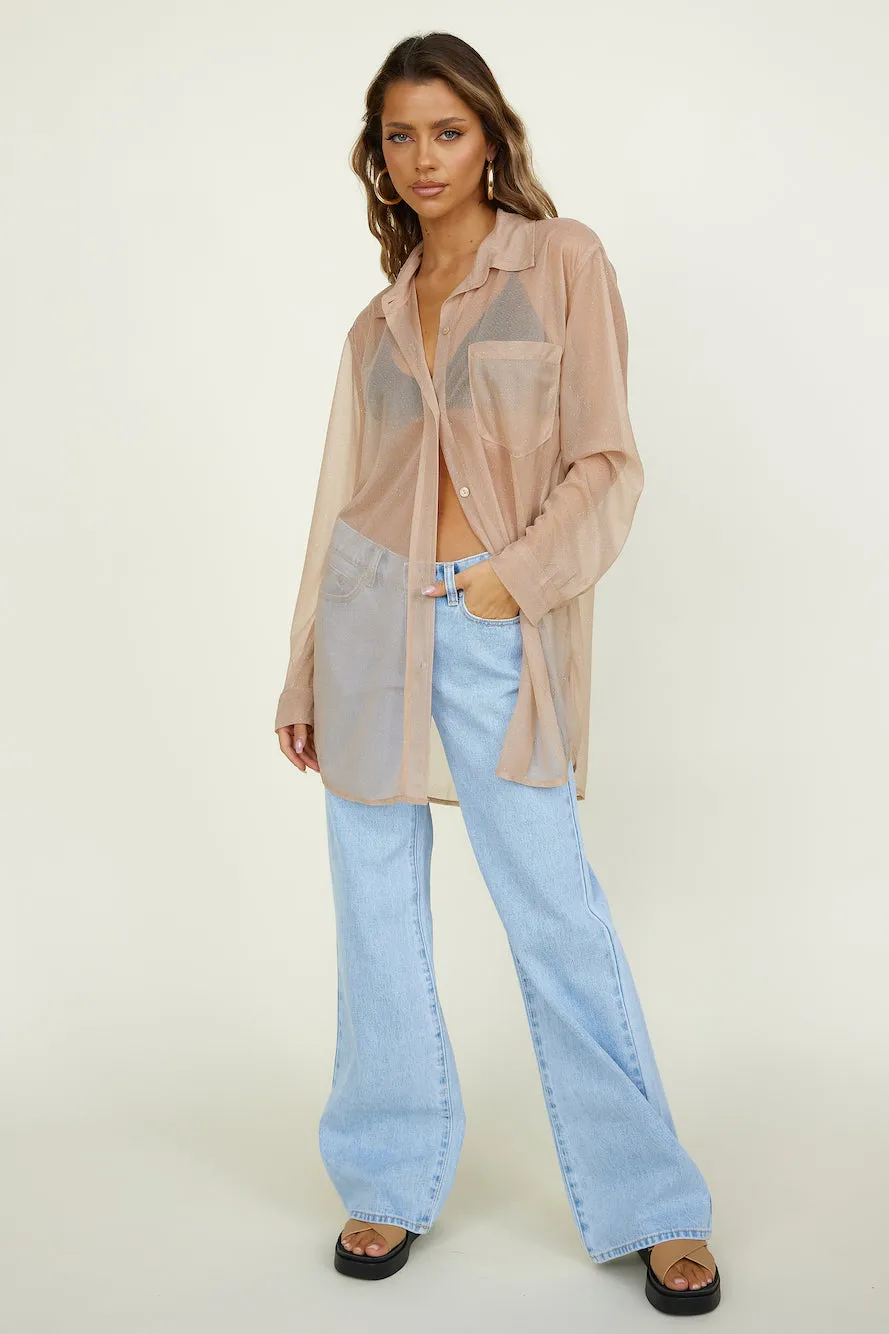 SNDYS Hyde Shirt Gold sold by Fortunate One product image thumbnail 2