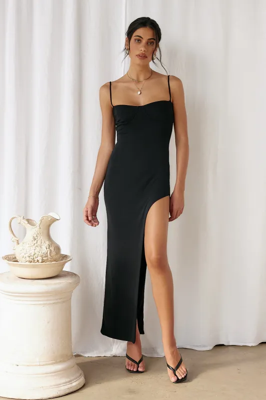 Austere Maxi Dress Black sold by Fortunate One