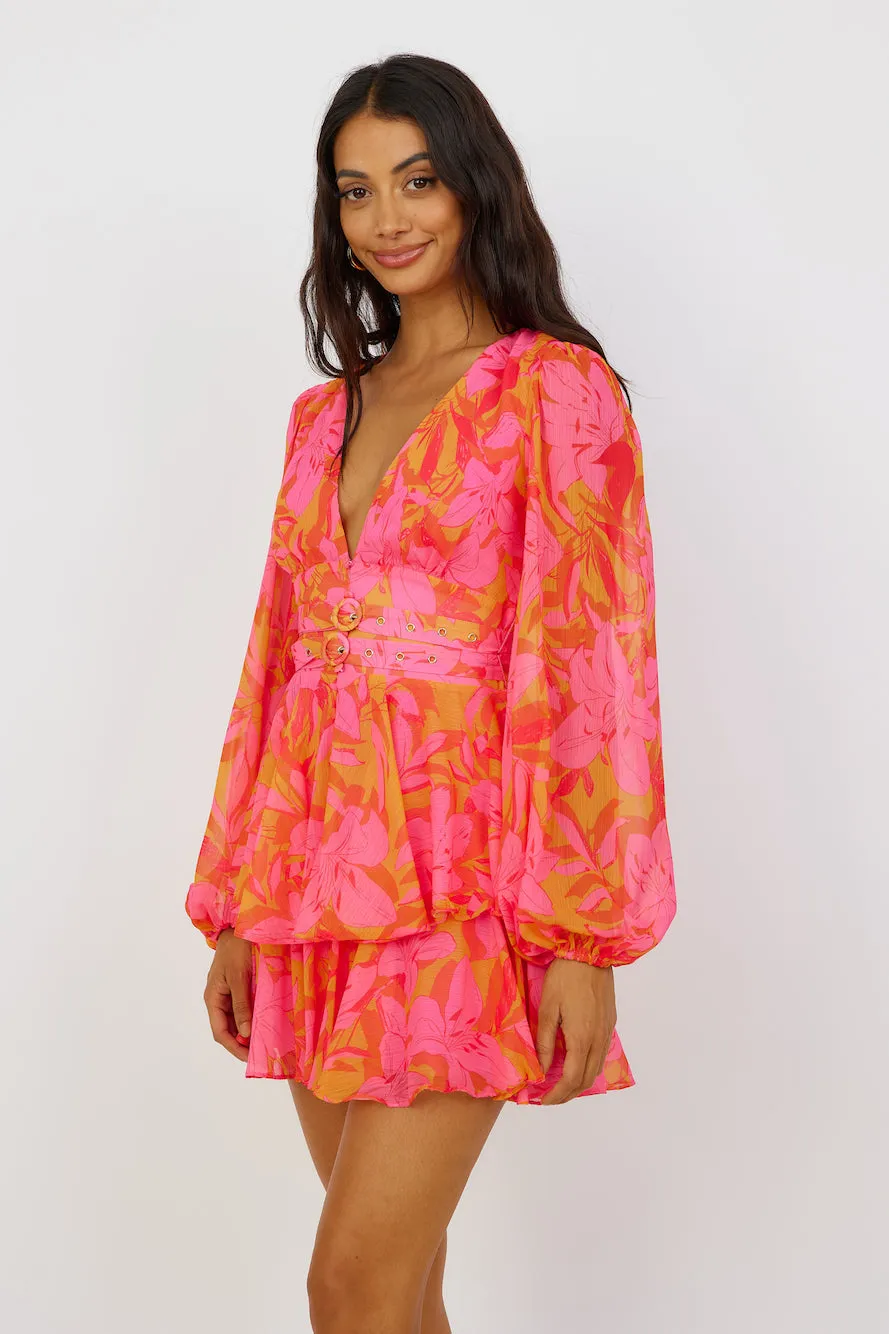 Carnation Dress Pink sold by Fortunate One product image thumbnail 4