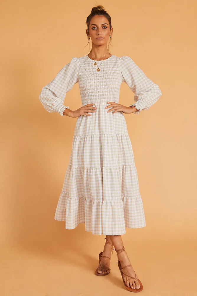 Myself Maxi Dress Beige sold by Fortunate One product image thumbnail 4