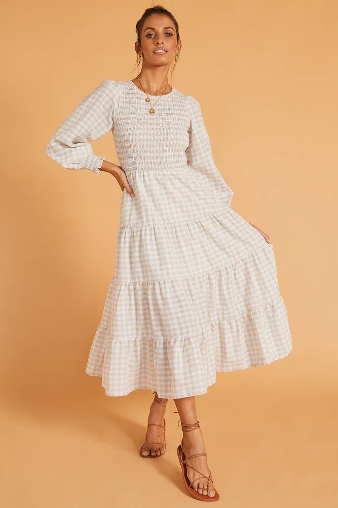 Myself Maxi Dress Beige sold by Fortunate One product image thumbnail 3