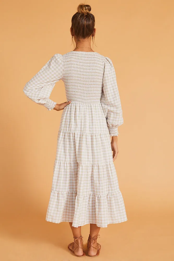 Myself Maxi Dress Beige sold by Fortunate One product image thumbnail 5