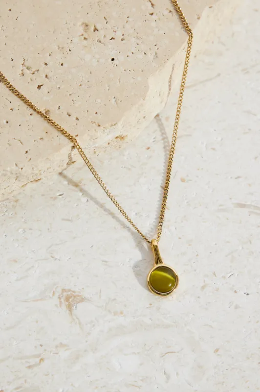 18k Gold Plated Old Money Treasure Necklace Gold sold by Fortunate One