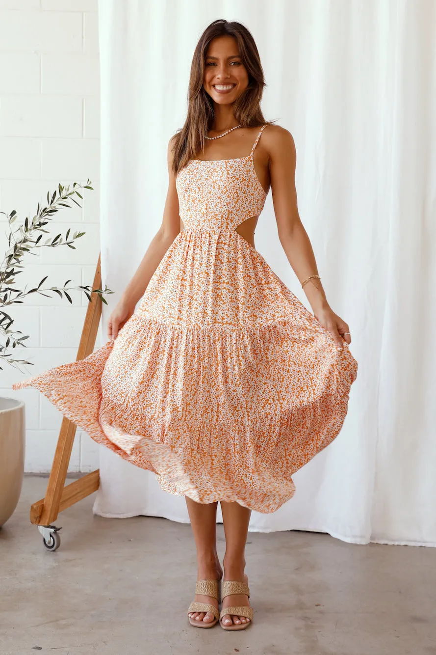 Sunburst Maxi Dress sold by Fortunate One product image thumbnail 3