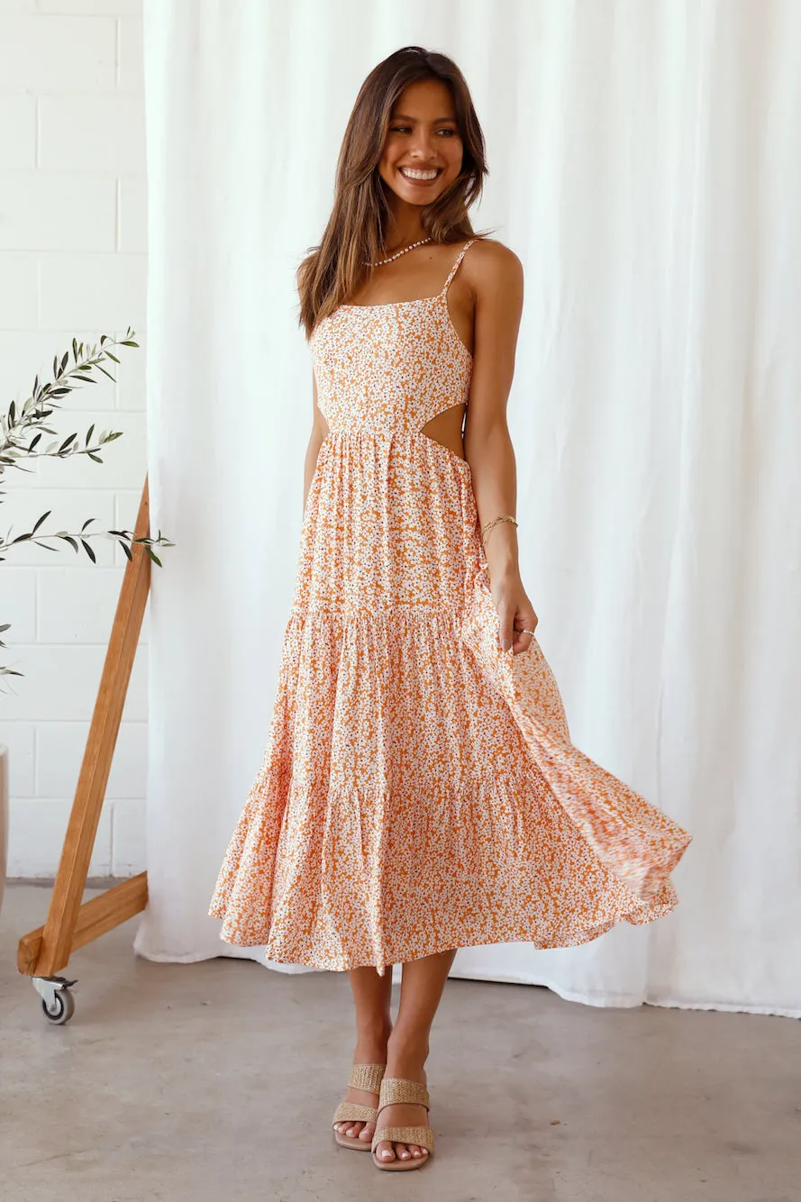 Sunburst Maxi Dress sold by Fortunate One product image thumbnail 4