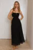Heartbreaker Maxi Dress Black sold by Fortunate One